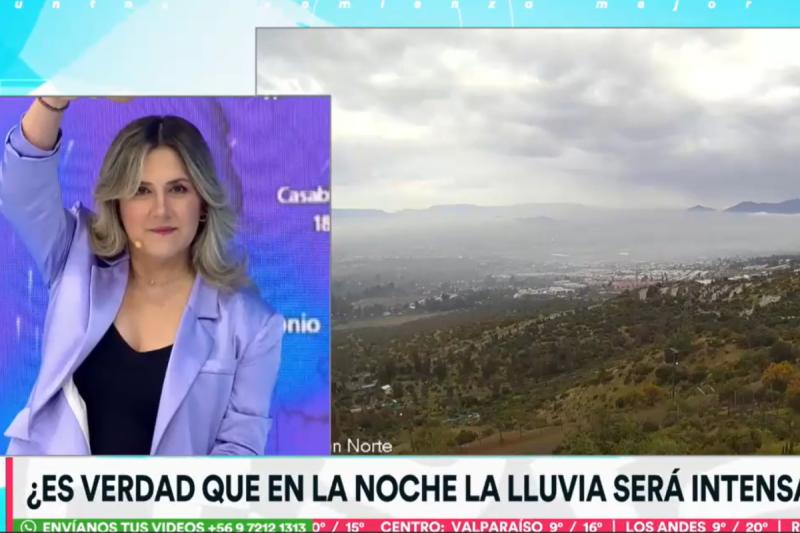 El pronóstico de Michelle Adam para la Región Metropolitana