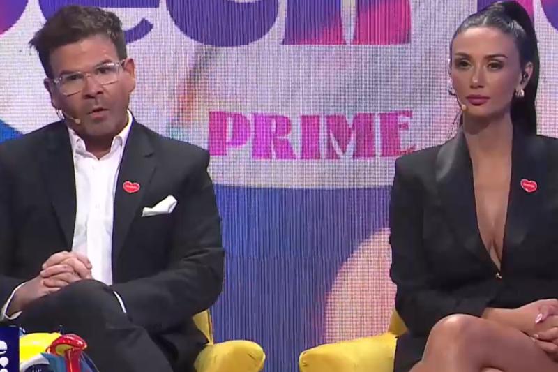 Nacho Gutiérrez y Pamela Díaz entregan sus condolencias a Catalina Pulido