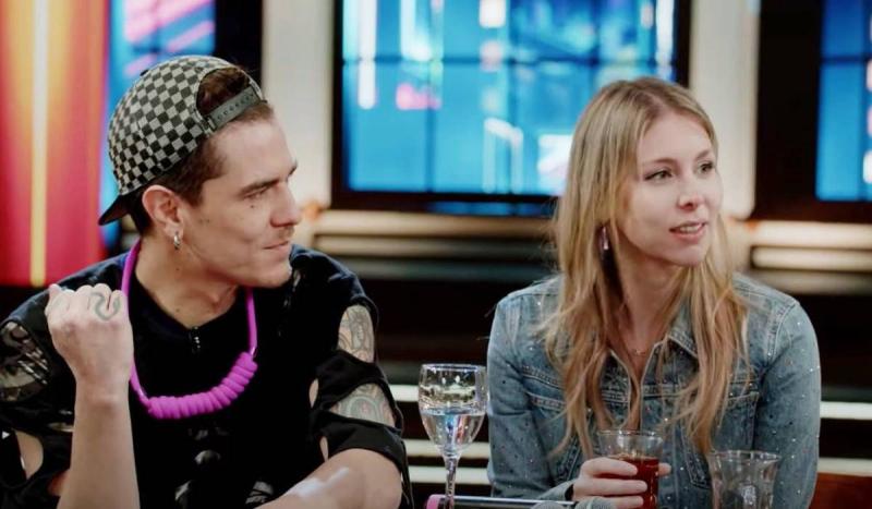 Nicole Natalino y Tomás Manzi en "Al piano con Lucho" captura de TV+