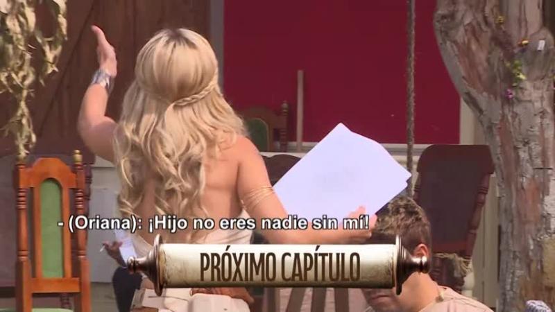 Oriana con todo contra Facundo.