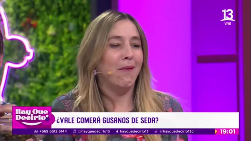 Valentina Saini genera la risa de Pamela Díaz.