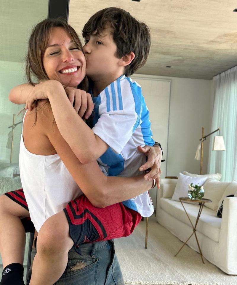 Pampita y Benicio - Instagram.