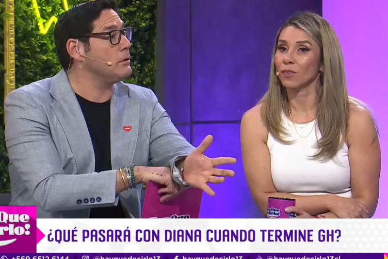Pancho Saavedra y el futuro televisivo de Diana Bolocco