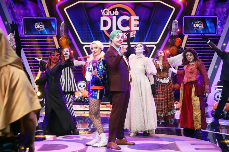 Con coreografía y caracterizado como el Joker: Martín Cárcamo animará hoy el especial de Halloween de "¡Qué dice Chile!"