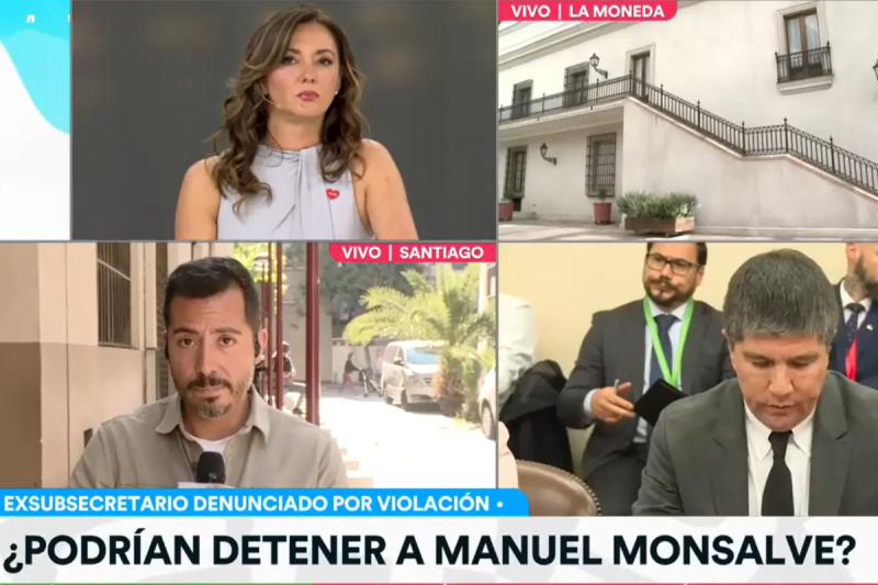 Rodrigo Pérez informando sobre la posible formalización de Manuel Monsalve