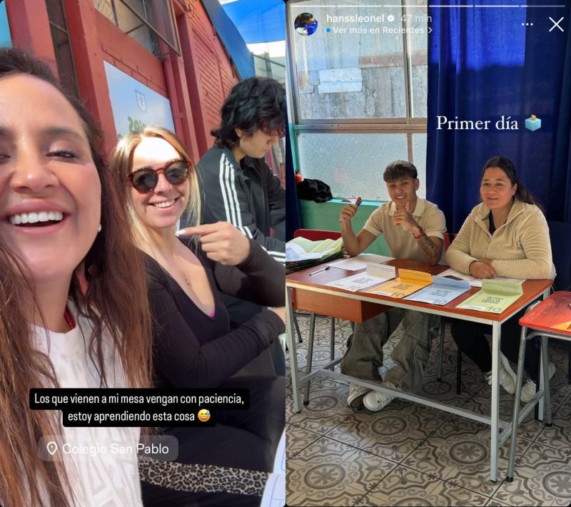 Rostros del espectáculo como vocal de mesa