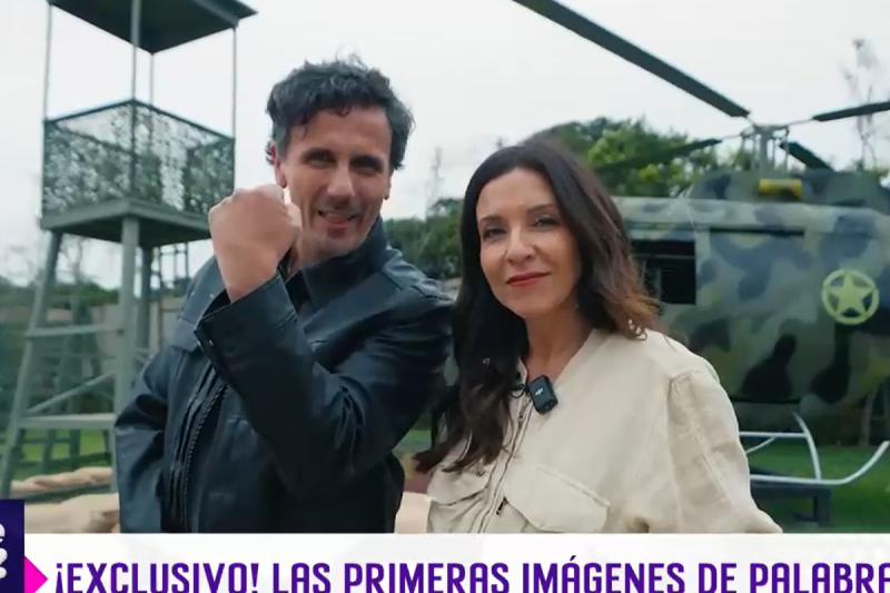 Sergio Lagos y Karla Constant de "Palabra de Honor"