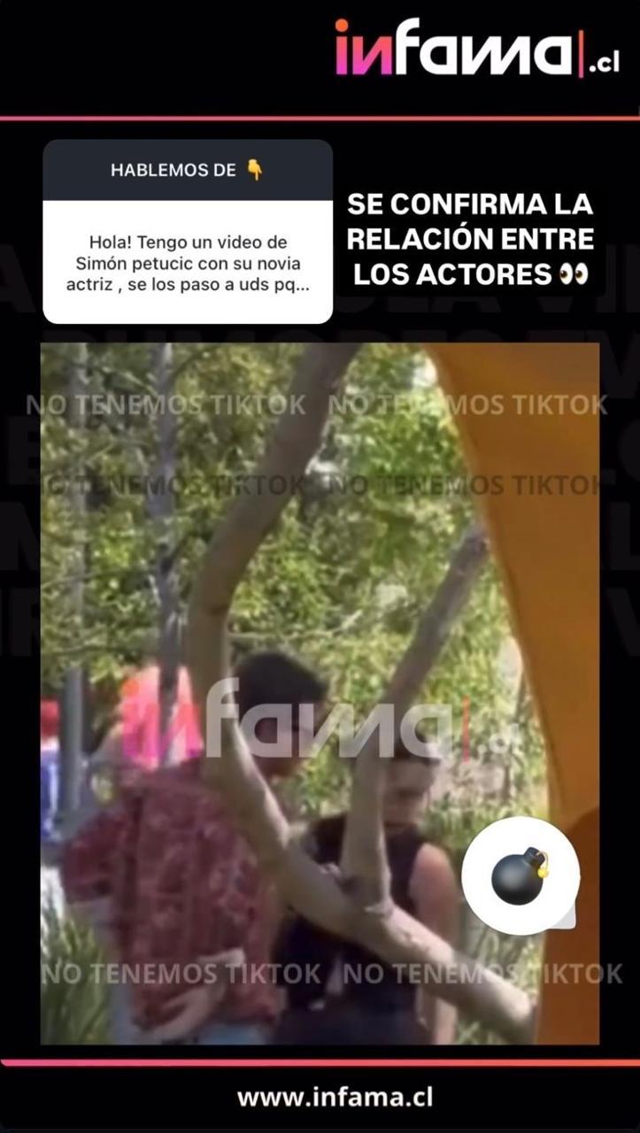 Simón Pesutic y Vivianne estarían juntos.