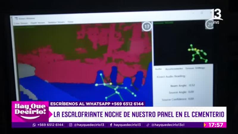 Valentina Saini vive increíble experiencia en el Cementerio General.