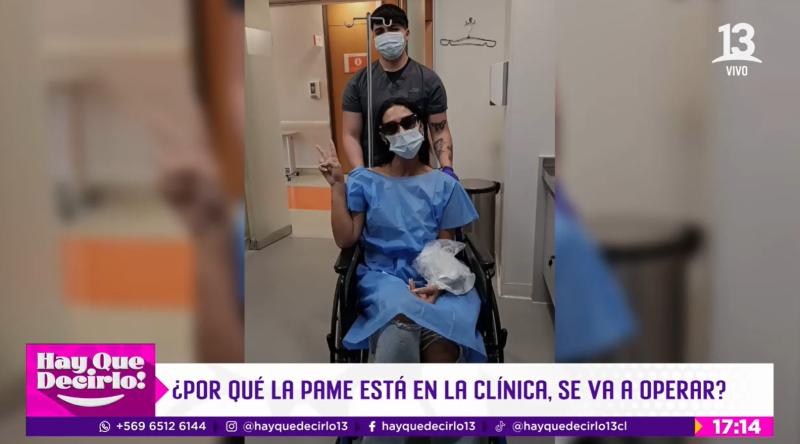 Revelan foto de Pamela Díaz en la clínica tras su ausencia en "¡Hay que decirlo!"