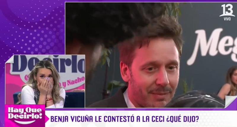 Benjamín Vicuña habló sobre panelista de "¡Hay que decirlo!" en una reciente entrevista