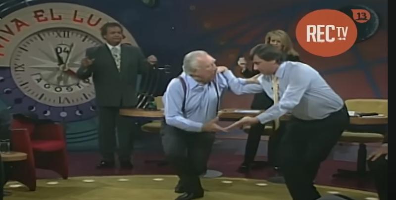 Anthony Quinn y Kike Morandé en Viva el Lunes