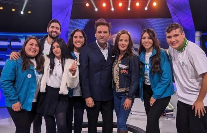 Araceli Vitta en "Ahora Caigo" de TVN