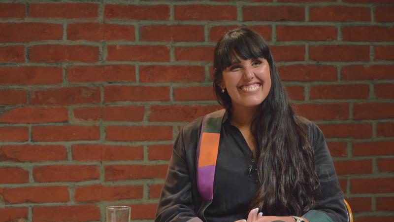 Bárbara Hernández en "El Giornalista".