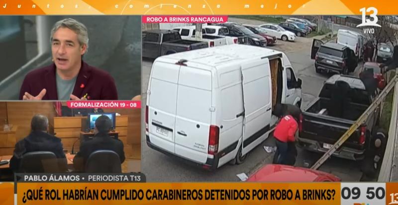 Detienen a 5 carabineros acusados de participar en el millonario robo a la empresa Brinks