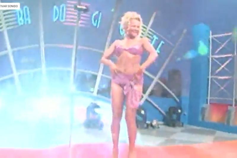 Cathy Barriga en "Sábados Gigantes"