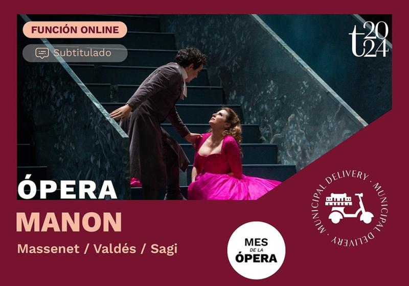 Mes de la ópera en el Teatro Municipal de Santiago.