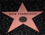 La estrella del Paseo de la Fama de Hollywood de Don Francisco, Mario Kreutzberger