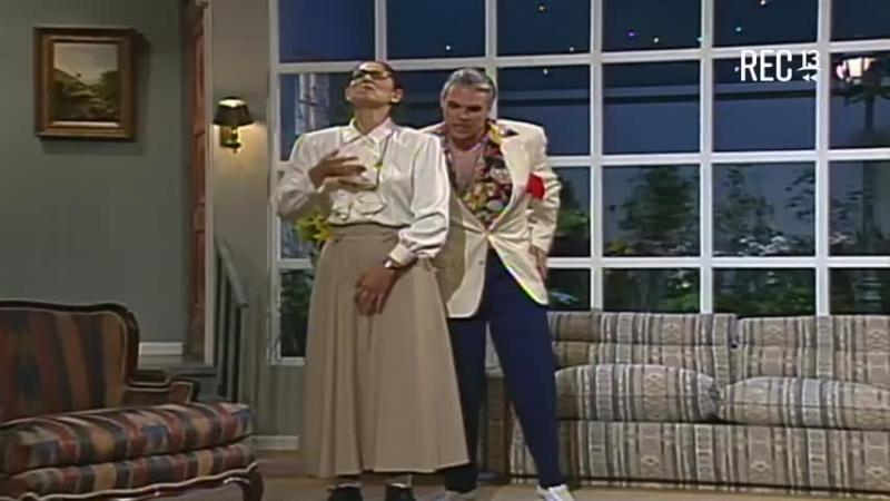 Esperanza Silva y Fernando Kliche en "Teatro en el 13"