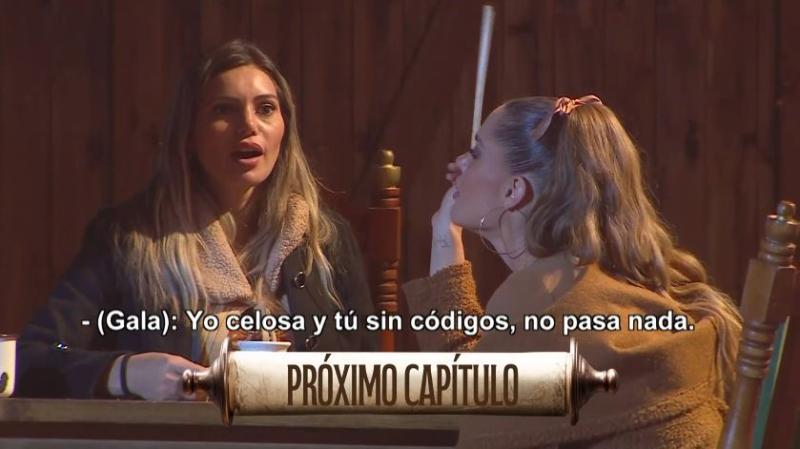 Gala le dice a Faloon que no tiene códigos