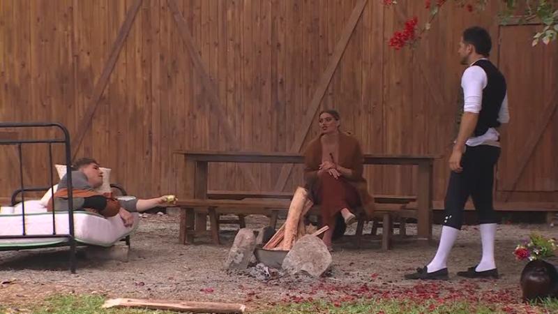 Pangal Andrade, Raimundo y Faloon, durante la divertida conversación.