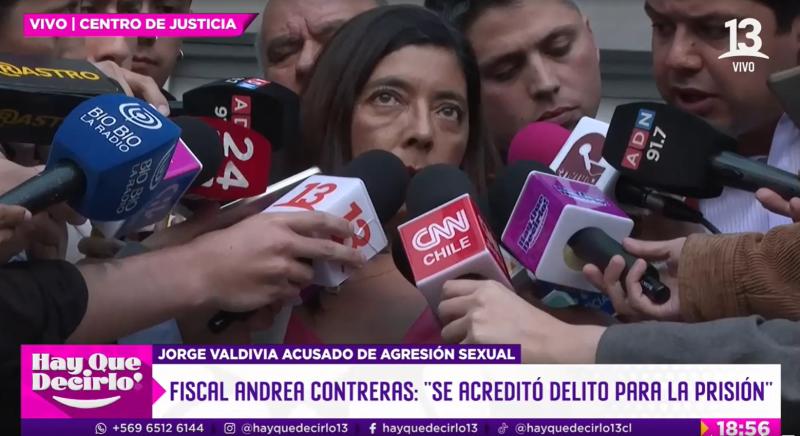 Los argumentos de la jueza para decretar prisión preventiva a Jorge Valdivia