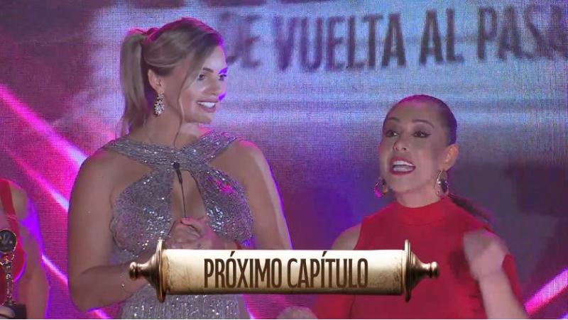 Mariela Sotomayor y Faloon en entrega de premios de Ganar o Servir