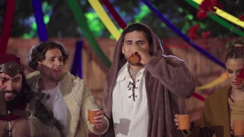 Pangal Andrade, durante la fiesta de la taberna de Ganar o Servir.