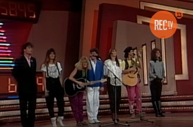 Generación de Jóvenes cantantes en la Teletón de 1987
