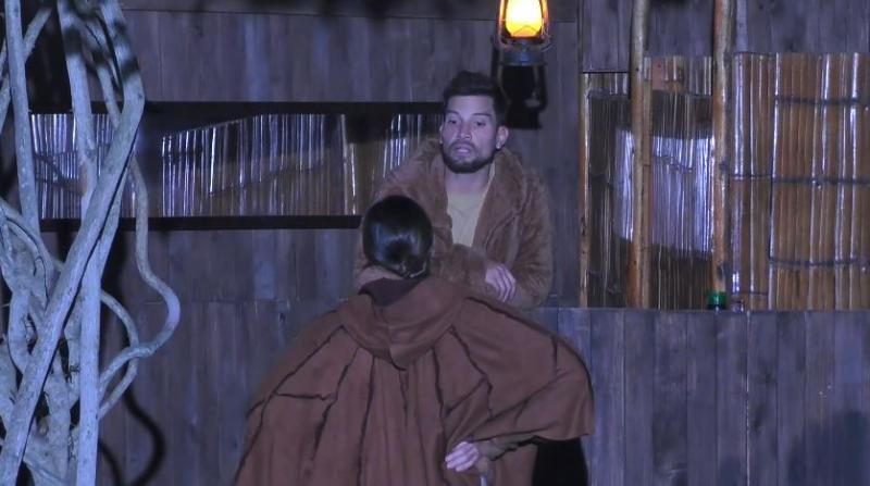 Luis Mateucci y Daniela Colett discuten en Ganar o Servir