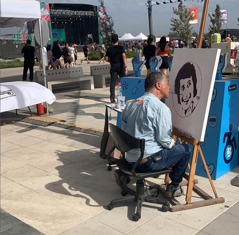 Jaime Artus en Lollapalooza Chile