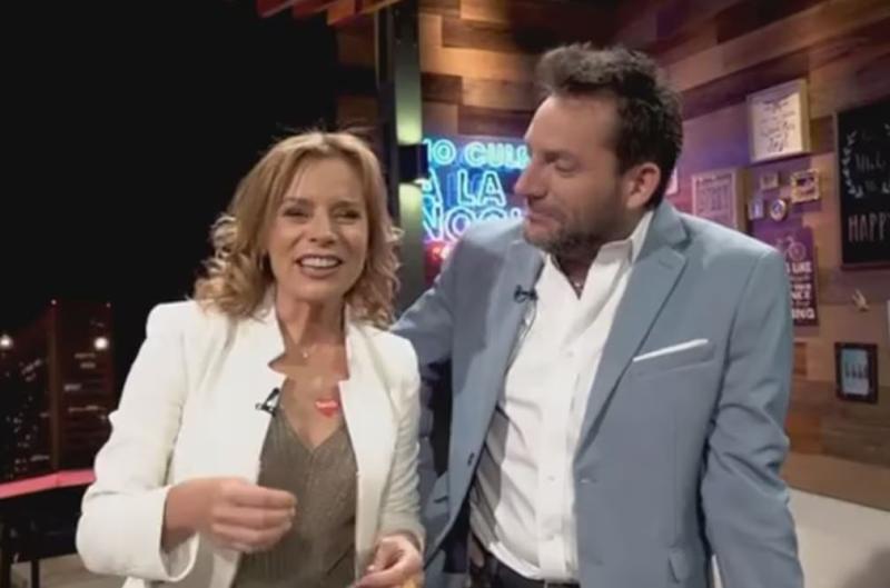 Katherine Salosny y Daniel "Huevo" Fuenzalida.