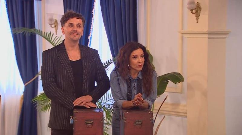 Sergio Lagos y Karla Constant en Ganar o Servir