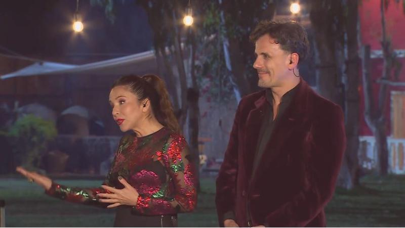 Karla Constant y Sergio Lagos en Ganar o Servir