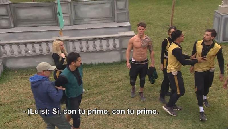 Pangal y Luis discuten