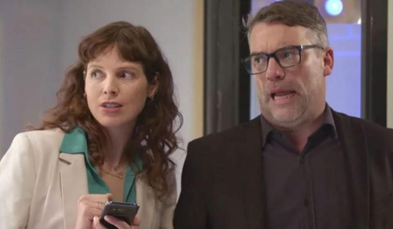 Maira Bodenhöfer, hija de los actores Bastián Bodenhöfer y Consuelo Holzapfel en "Pobre Novio" de Mega