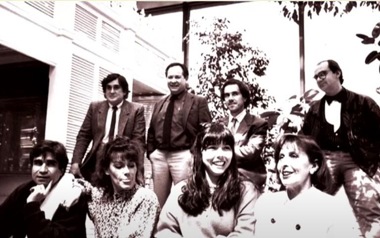 Malucha Pinto y el elenco de "Chincol a Jote"