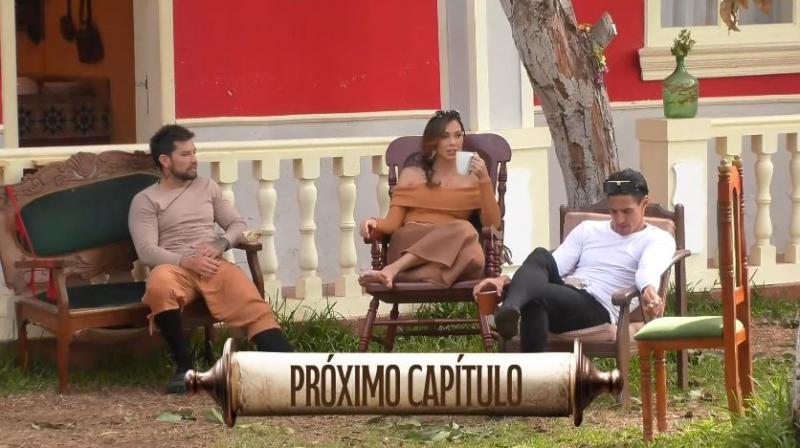 Luis Mateucci y Daniela Colett discuten en Ganar o Servir