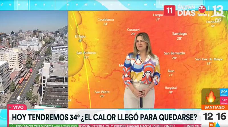 Michelle Adam revela cuándo terminará la ola de calor y adelanta el pronóstico del tiempo para el resto de la semana