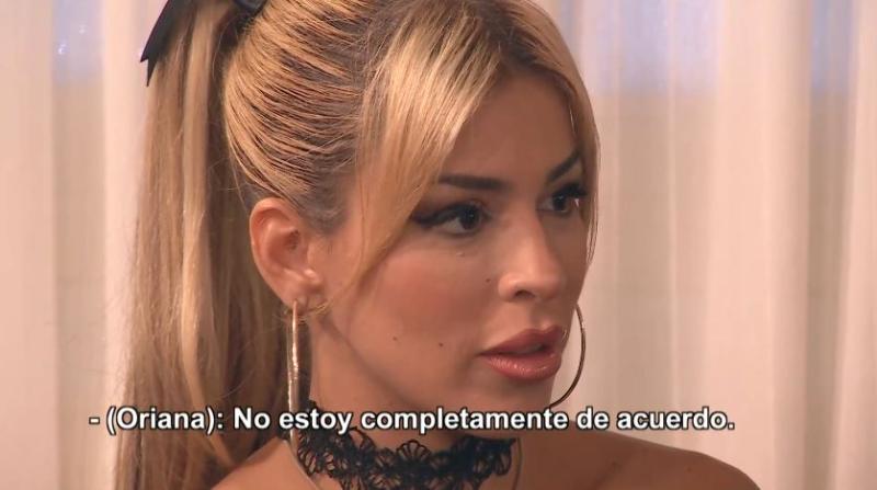 Oriana no está de acuerdo con la lectura