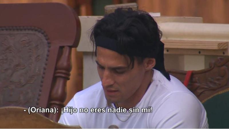 Oriana Marzoli discute con Facundo