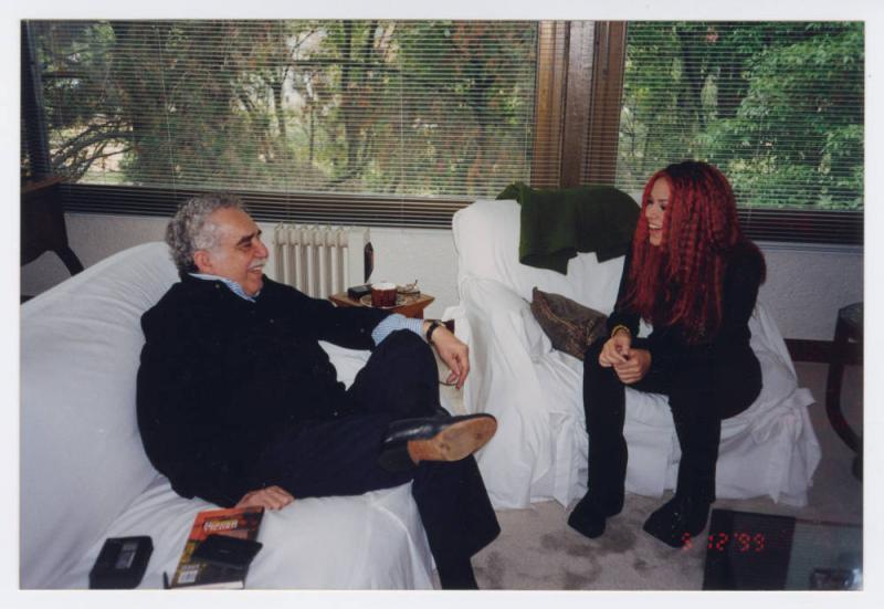 Cuando Gabriel García Márquez conoció a Shakira en los años 90s.
