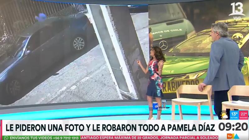 Esta fue la forma de actuar de los antisociales que le robaron a Pamela Díaz