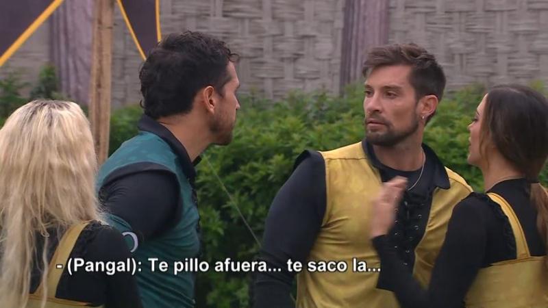 Pangal Andrade y Luis Mateucci en Ganar o Servir