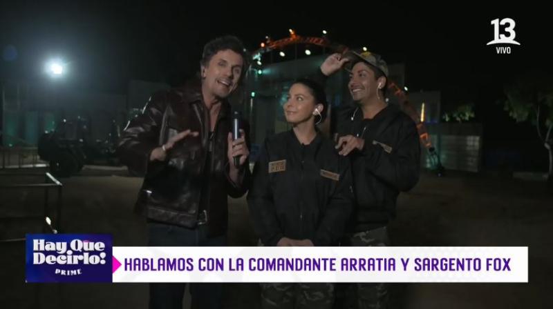 Sergio Lagos, Comandante Arratia y Sargento Fox