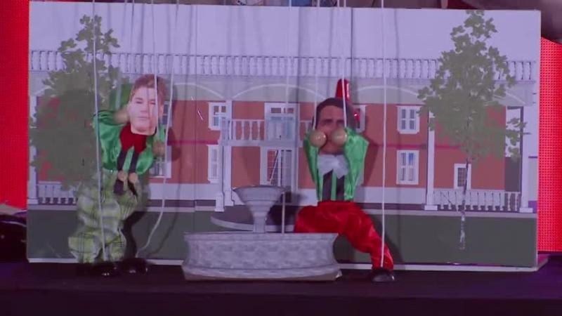 Raimundo y Pangal fueron los protagonistas de la puesta en escena de Luis Mateucci.