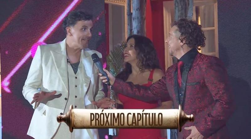 Sergio Lagos, Karla Constant y Matías Vega en Ganar o Servir