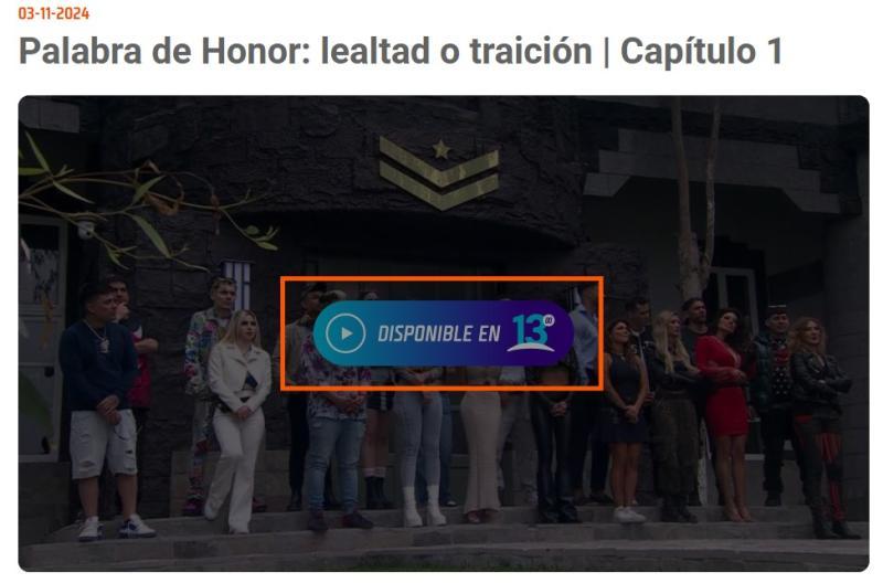 Así puedes ver los capítulos de los programas de Canal 13 en línea de forma gratuita