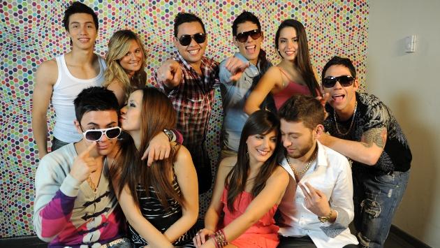 Elenco de "Dash & Cangri" (Malito y Roxana en la esquina inferior izquierda)