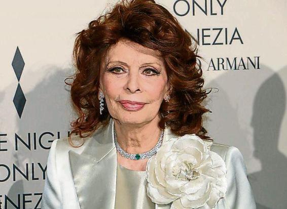 Sophia Loren a sus 90 años